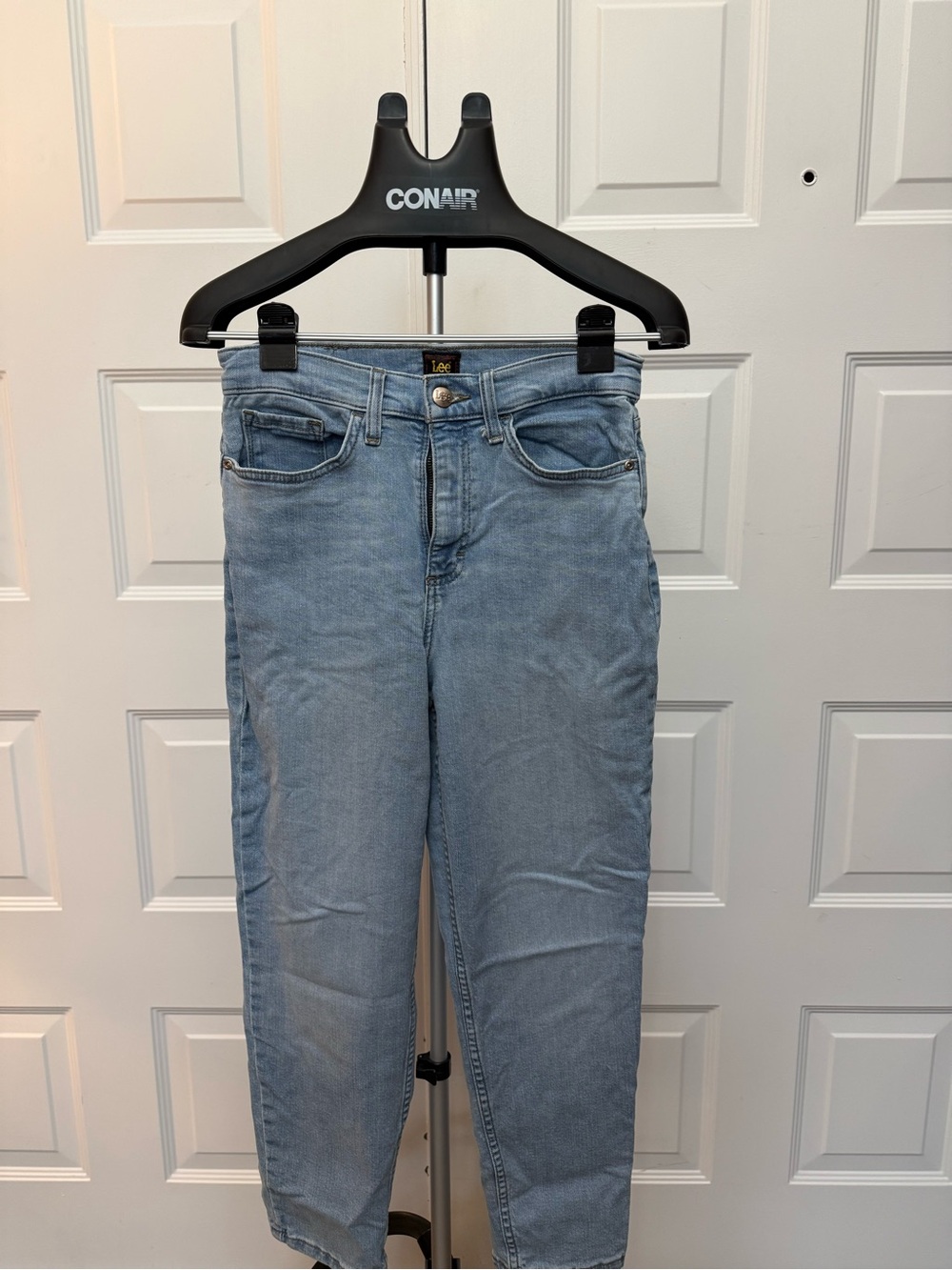 Lee Light Blue Straight Leg Jeans for Women